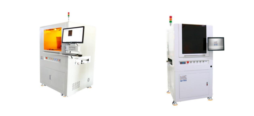 The 3D vision system positions the dispenser of the manipulator