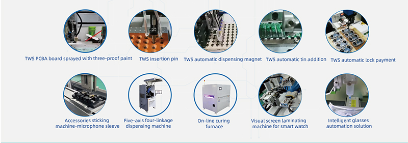 Solution of modular automatic line for TWS charging bin